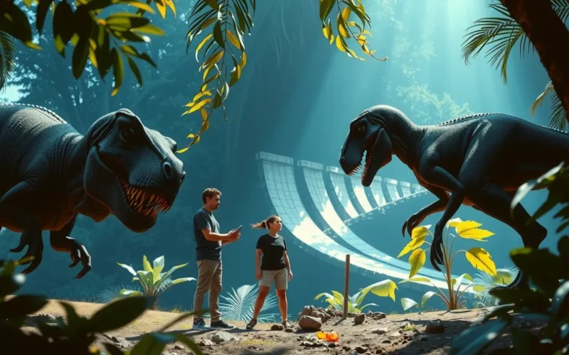 A ciência por trás dos dinossauros do filme Jurassic Park