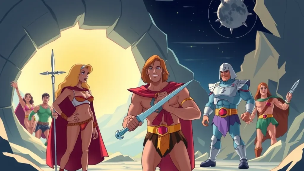 Como He-Man se compara aos outros heróis dos desenhos dos anos 80