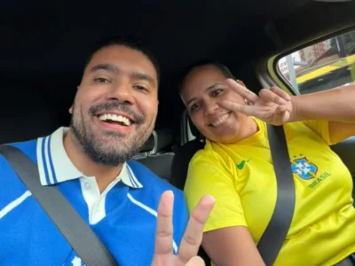 Motoristas de app enfrentam alta demanda na estreia da Copa