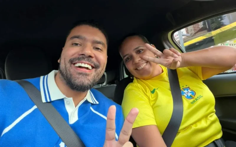 Motoristas de app enfrentam alta demanda na estreia da Copa