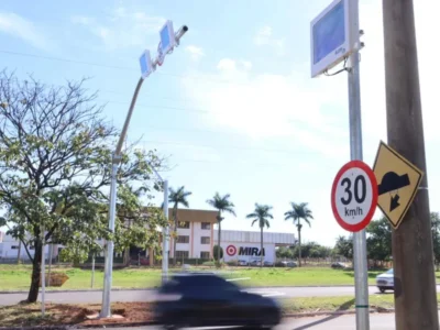 Novo radar na João Arinos: limite de 30 km/h a partir de amanhã