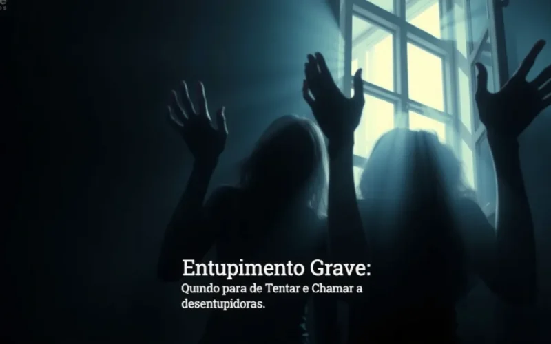 Entupimento Grave: Quando Parar de Tentar e Chamar a desentupidoras
