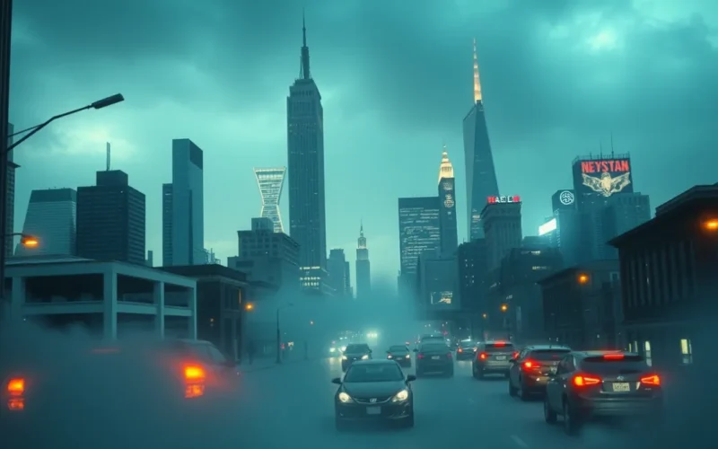 A cidade de Gotham na visão sombria de Christopher Nolan