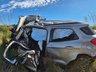 Três mortos em grave acidente na BR-463