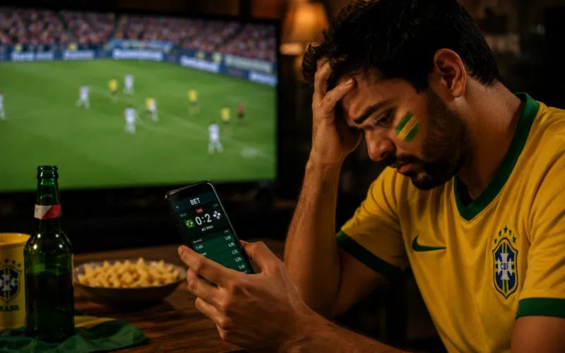 Bets tiram a graça do futebol após eliminação do Brasil