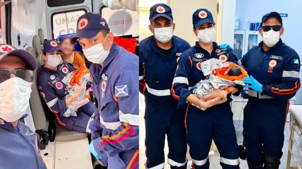 Parto na BR-262: bebê nasce dentro de ambulância em Aquidauana