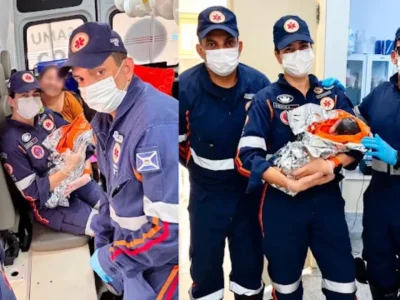 Parto na BR-262: bebê nasce dentro de ambulância em Aquidauana