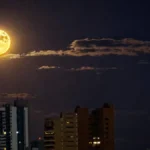 Lua dos Veados: veja imagens do fenômeno em MS