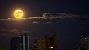 Lua dos Veados: veja imagens do fenômeno em MS