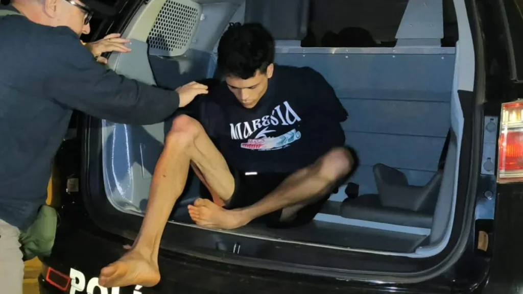 Suspeito de matar jovem em garagem é preso na fronteira