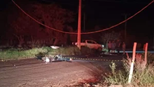 Motociclista morre em acidente com poste em Antônio João