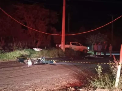 Motociclista morre em acidente com poste em Antônio João